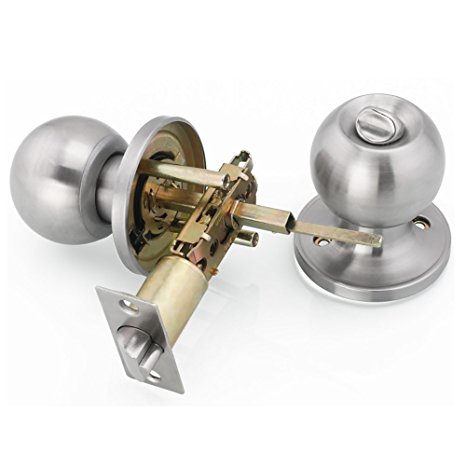 6072SS Knob Set Stainless Steel