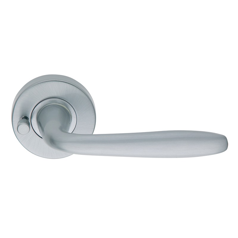 Alyssia Lever set Satin Chrome