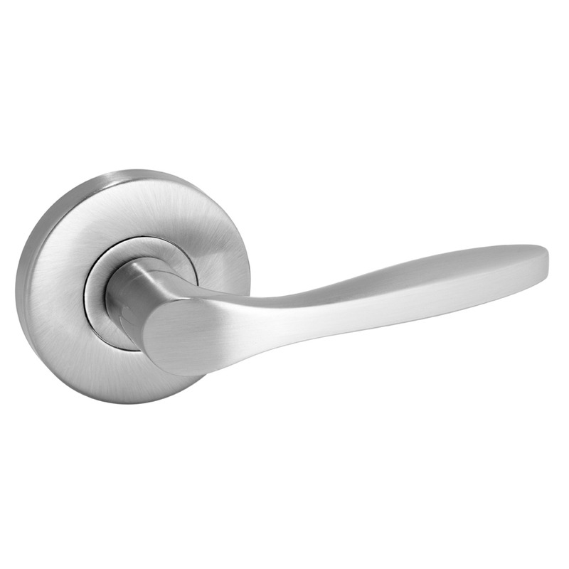 Schlage Carla Lever set Satin Chrome