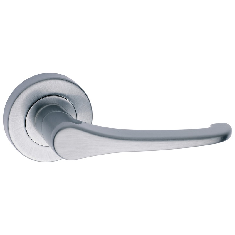 Sofia Lever set Satin Chrome