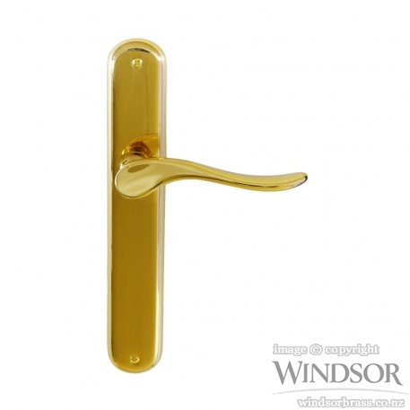 Windsor Brass Italian Haven Lever Longplate 8168