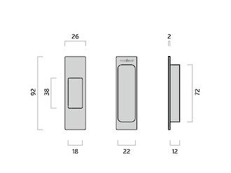 8001/92 M Series End Pull - Image 3