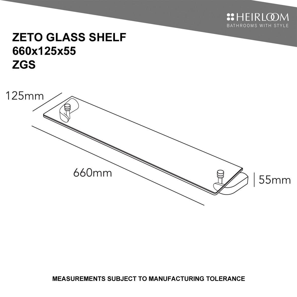 ZETO GLASS SHELF - Image 2