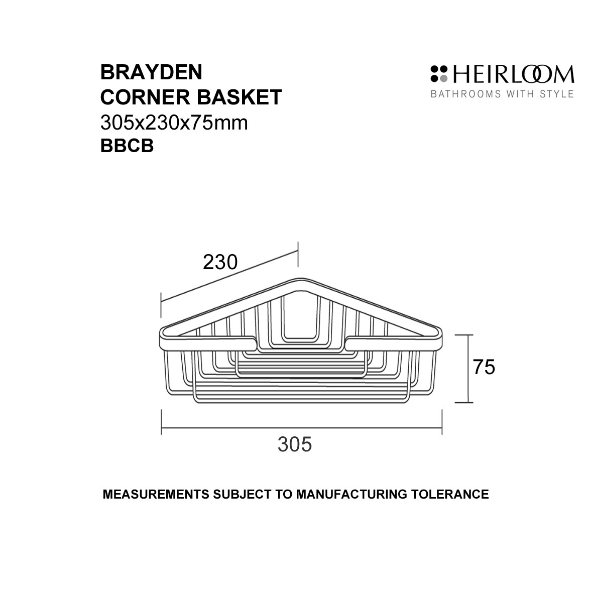 BRAYDEN CORNER BASKET - Image 2