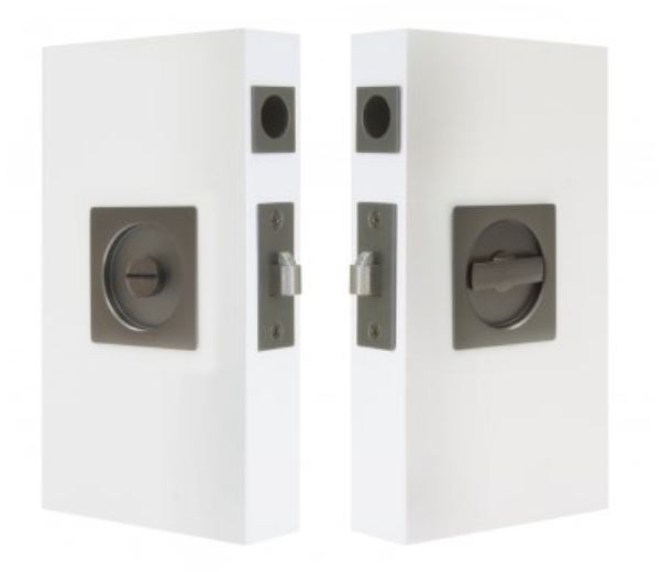 Cavity-Suite Square Privacy Kit - Graphite Nickel