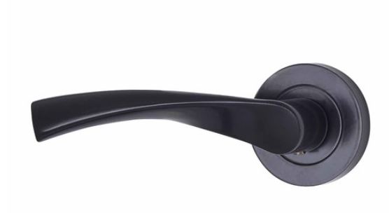 Windsor Futura Lever Set Helix Black