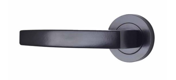 Windsor Future Lever Set Corbel Matte Black