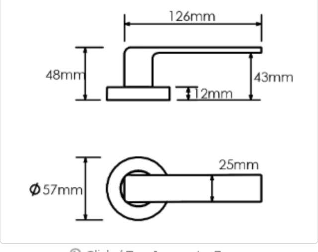 Schlage Form Series Angelo QuickFix 304 Solid Stainless Steel - Image 2