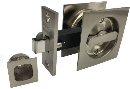 MN Square Cavity Slider Privacy Set